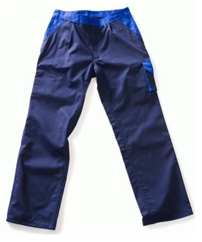 Gr.48 MASCOT-Workwear-Bundhose, Arbeits-Berufs-Hose, FANO, MG270, marine/kornblau