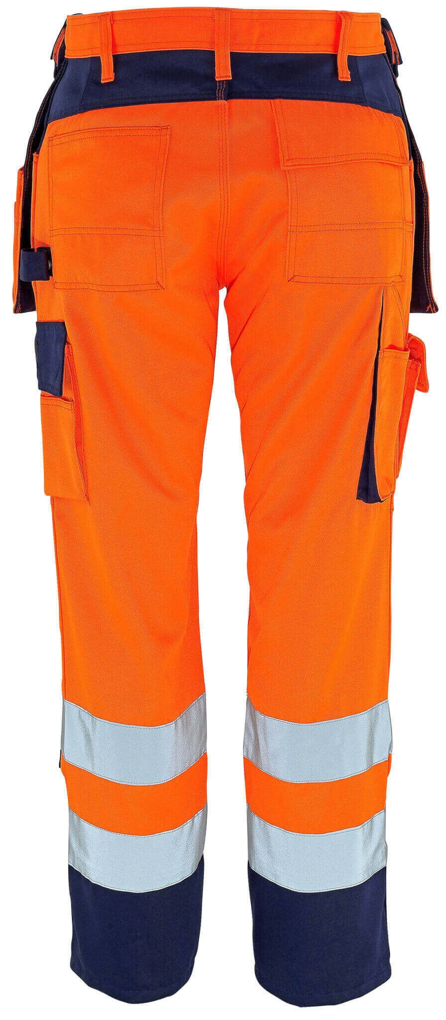 MASCOT-Warnschutz, Warn-Bund-Hose, Almas, 82 cm, 310 g/m², orange/marine
