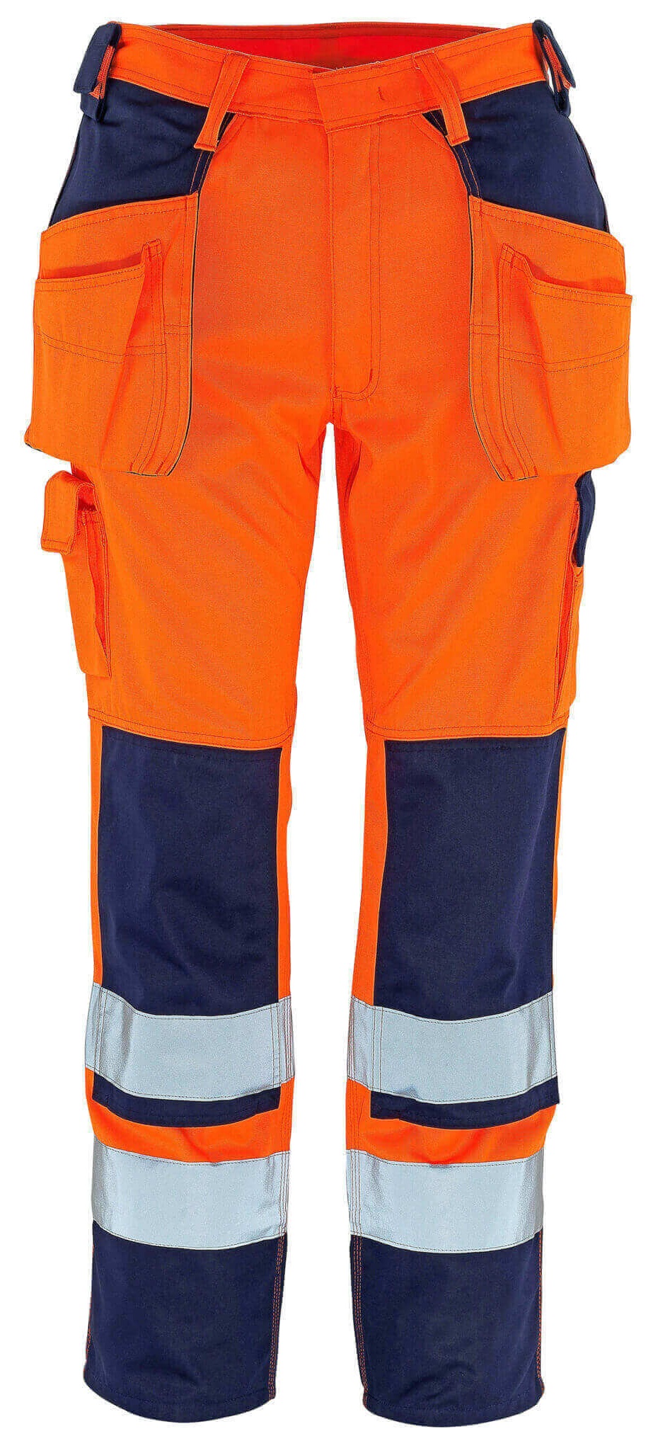 MASCOT-Warnschutz, Warn-Bund-Hose, Almas, 90 cm, 310 g/m², orange/marine
