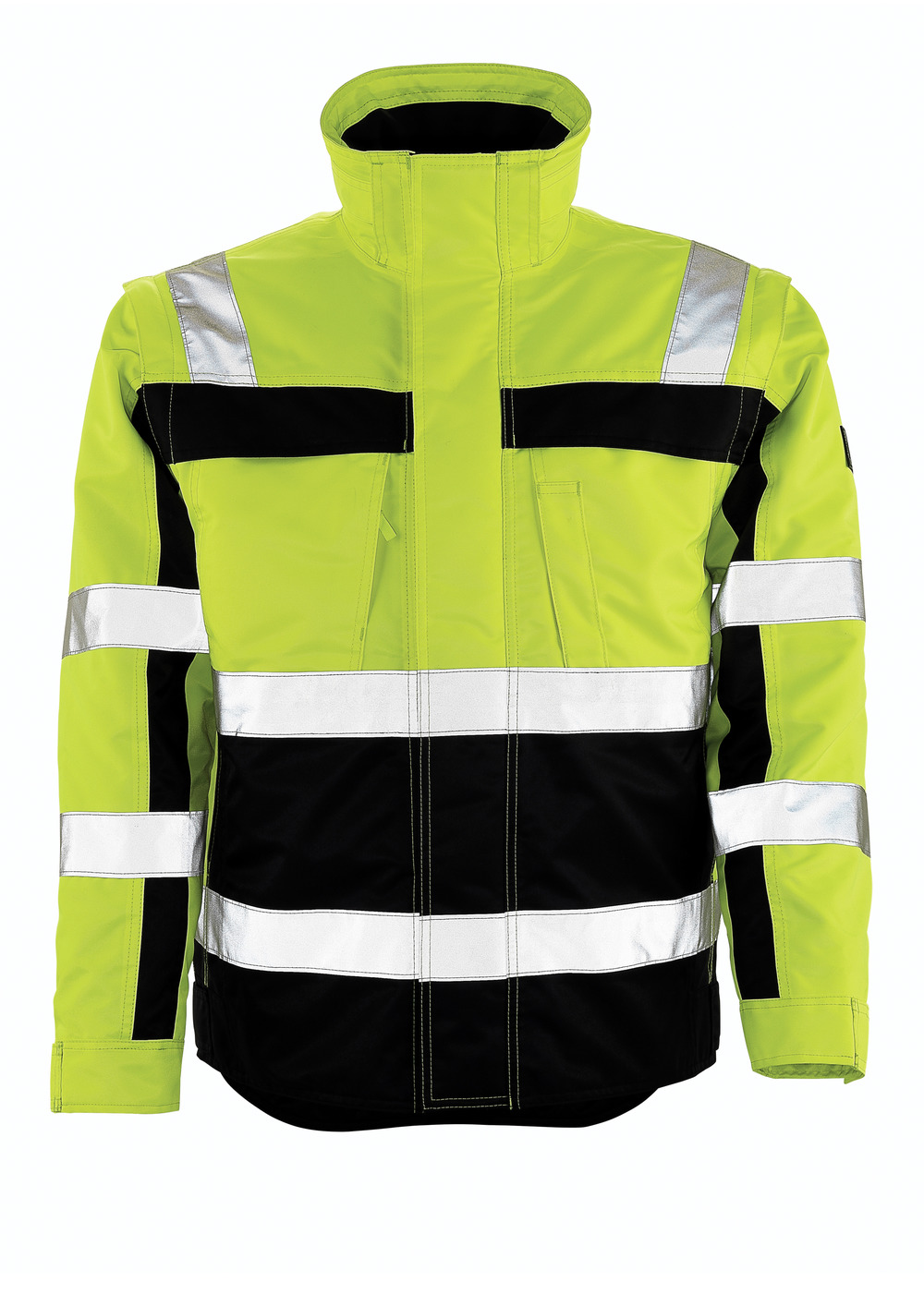 MASCOT-Warnschutz, Warn-Pilotjacke, Loreto, 240 g/m², gelb/marine