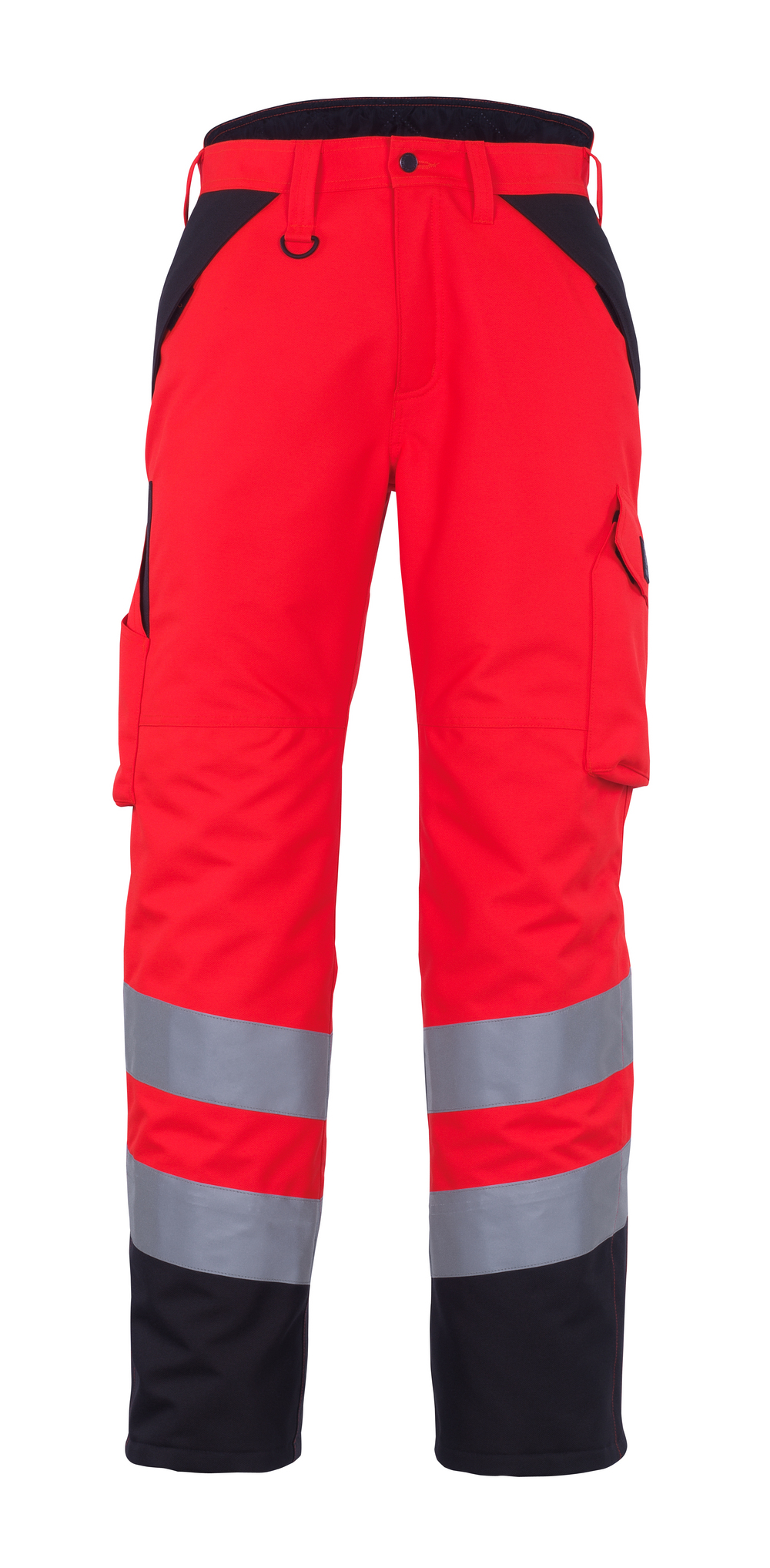 MASCOT-Workwear-Warn-Schutz-Winter-Arbeits-Berufs-Bund-Hose, PALMELA, fluoreszierendes Rot/
