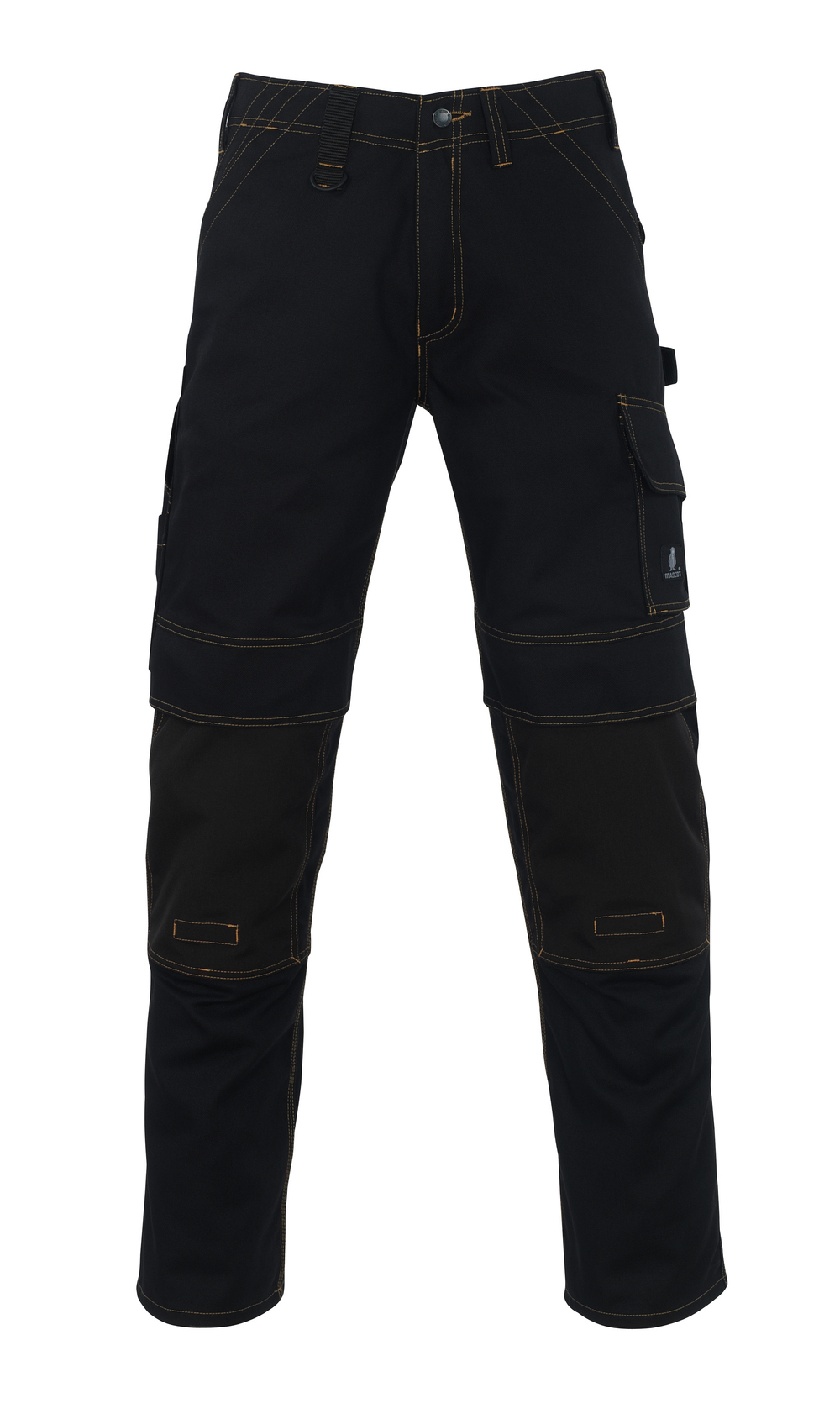 Gr.56 MASCOT-Workwear, Arbeits-Berufs-Bund-Hose, Calvos, 90 cm, 310 g/m², schwarz