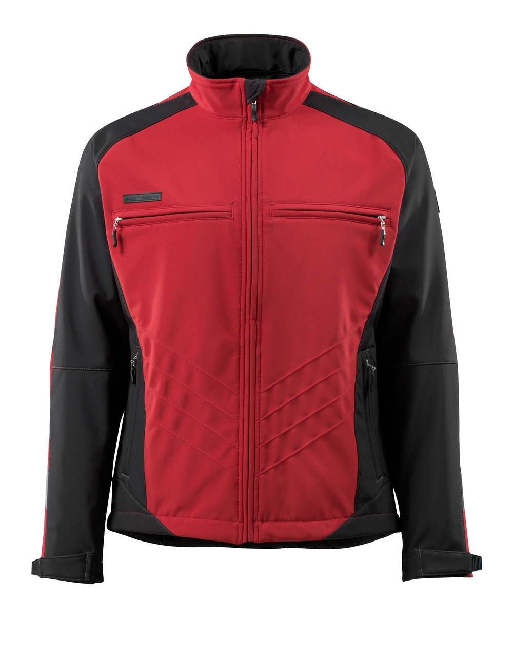 MASCOT-Kälteschutz, Soft-Shell-Jacke, Dresden, 305 g/m², rot/schwarz