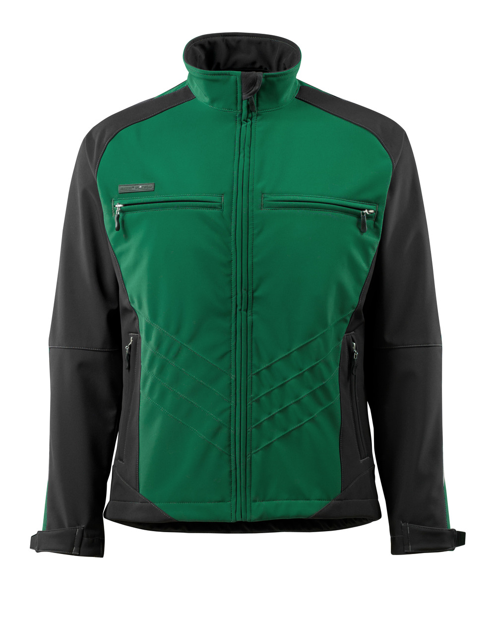 MASCOT-Kälteschutz, Soft-Shell-Jacke, Dresden, 305 g/m², grün/schwarz