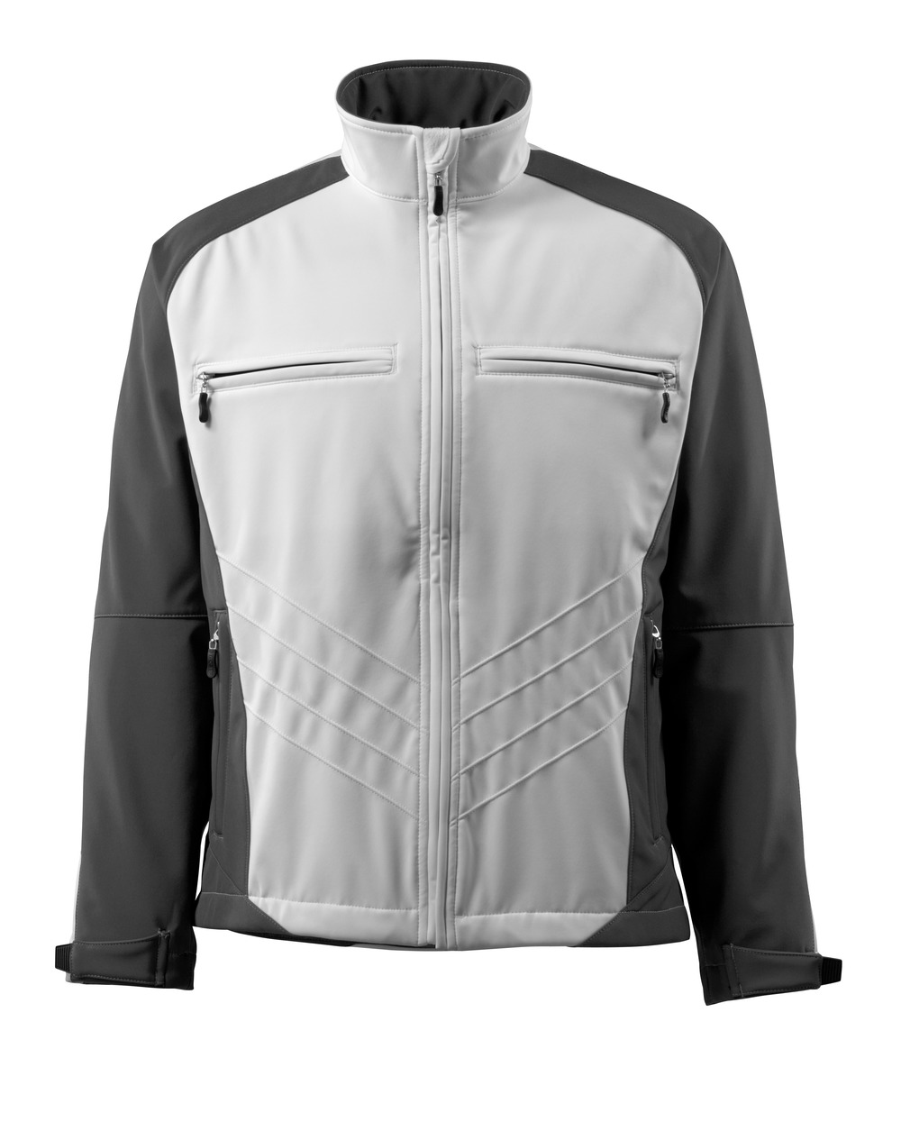 MASCOT-Kälteschutz, Soft-Shell-Jacke, Dresden, 305 g/m², weiß/dunkelanthrazit
