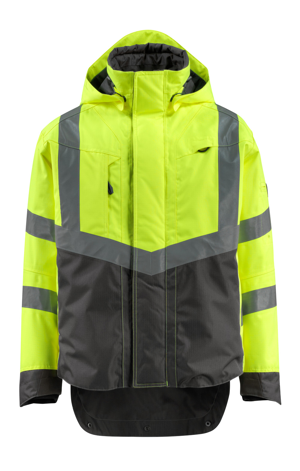 MASCOT-Warnschutz, Warn-Jacke, Harlow, Safe Supreme, 210 g/m², gelb/dunkelanthrazit