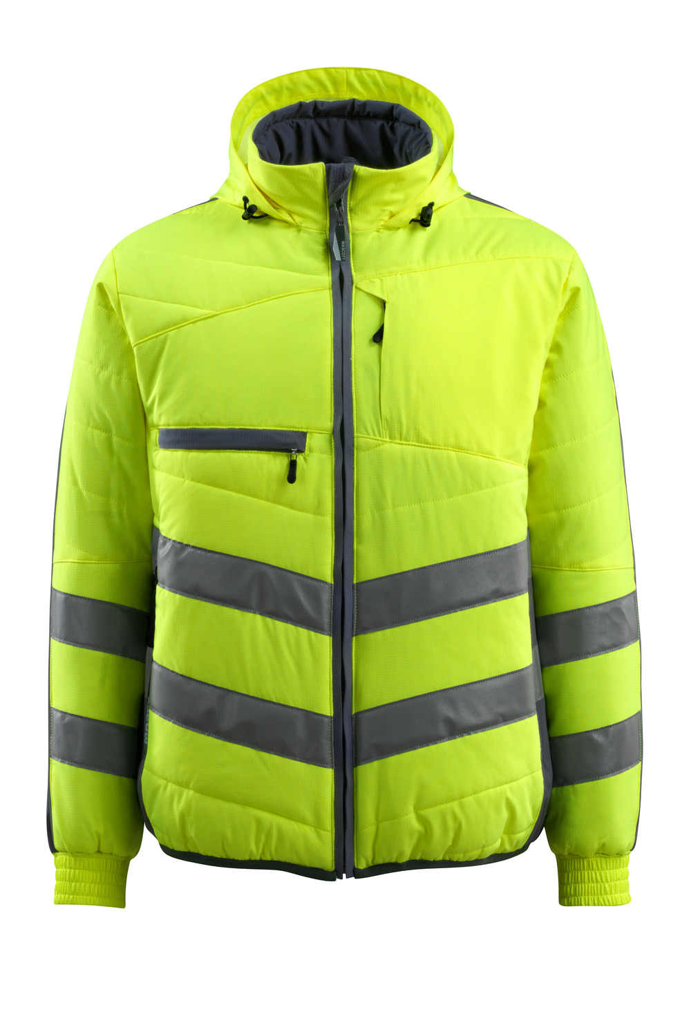 MASCOT-Warnschutz, Warn-Thermojacke, Dartford,  115 g/m², gelb/schwarzblau