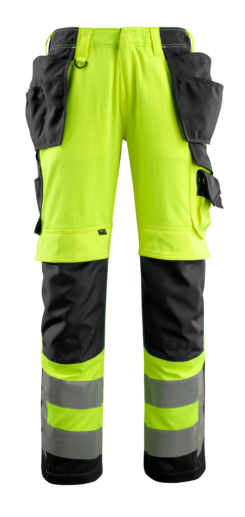 MASCOT-Warnschutz, Warn-Bund-Hose, Wigan, 290 g/m², gelb/schwarz