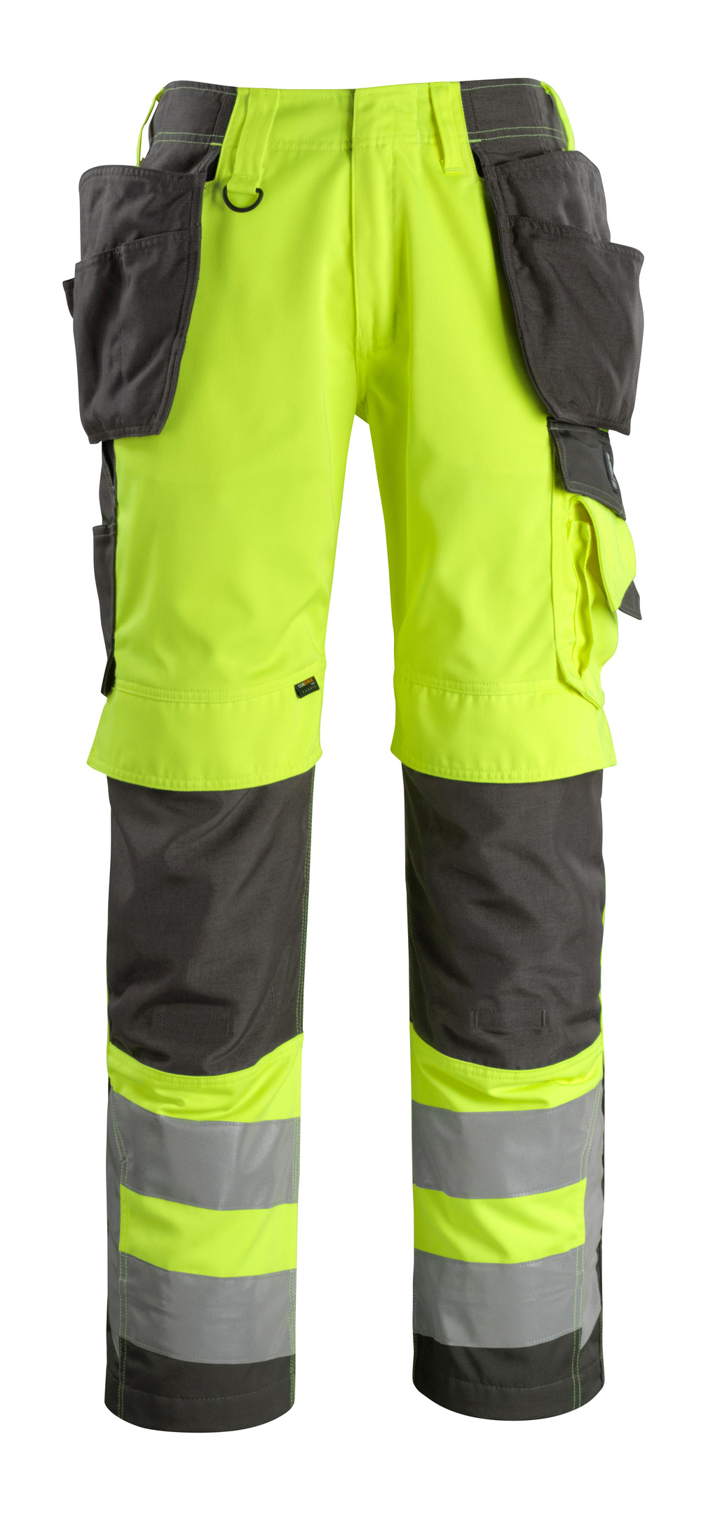 MASCOT-Warnschutz, Warn-Bund-Hose, Wigan, 290 g/m², gelb/dunkelanthrazit