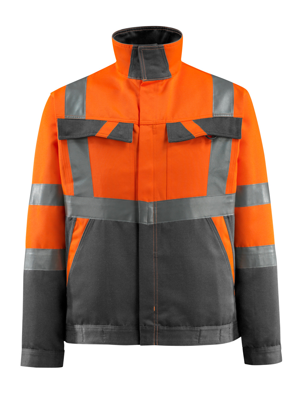 MASCOT-Warnschutz, Warn-Jacke, Forster,  285 g/m², orange/dunkelanthrazit