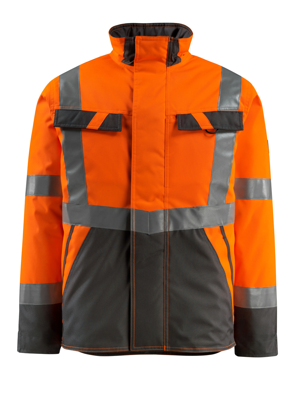 MASCOT-Warnschutz, Warn-Pilotenjacke, Penrith,  210 g/m², orange/dunkelanthrazit