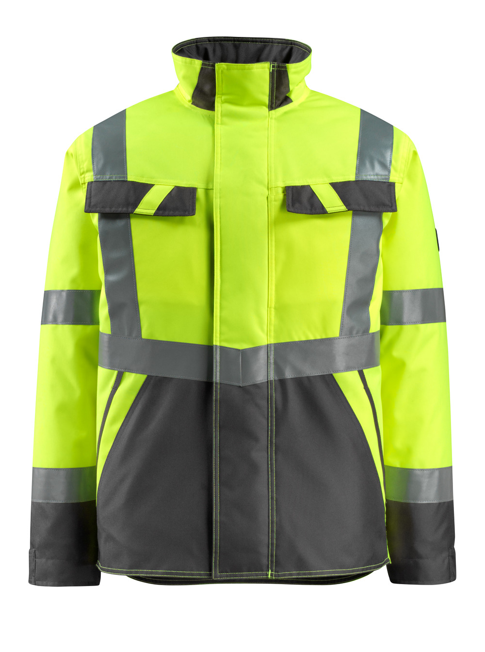 MASCOT-Warnschutz, Warn-Pilotenjacke, Penrith,  210 g/m², gelb/dunkelanthrazit