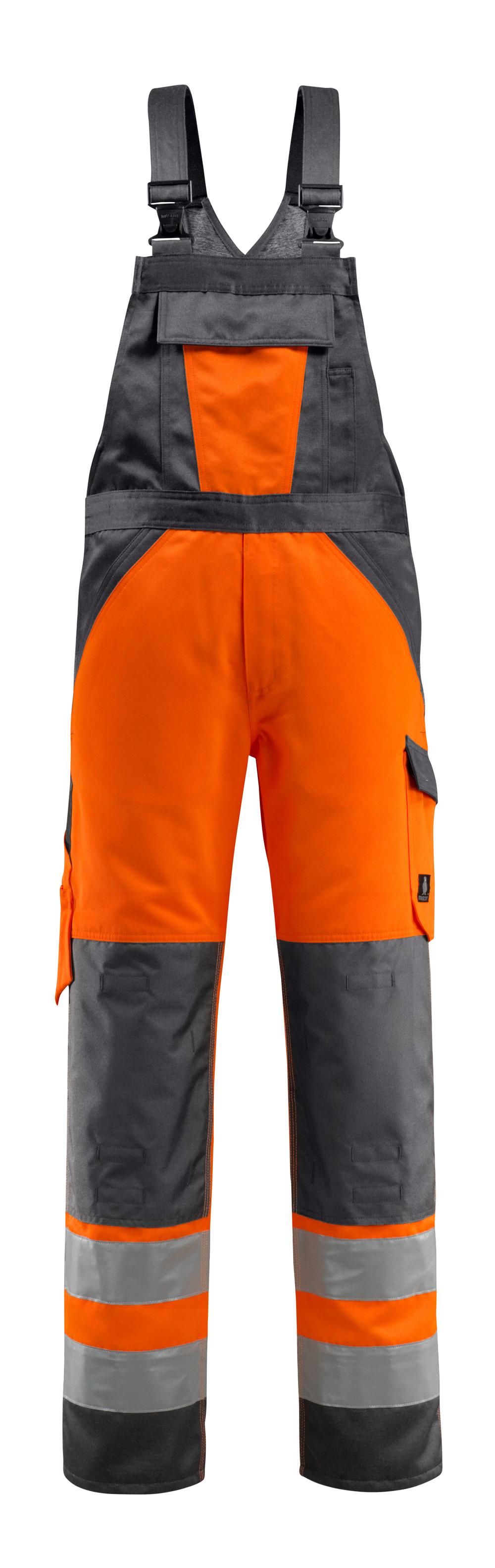 MASCOT-Warnschutz-Latzhose, Gosford, 285 g/m², orange/dunkelanthrazit