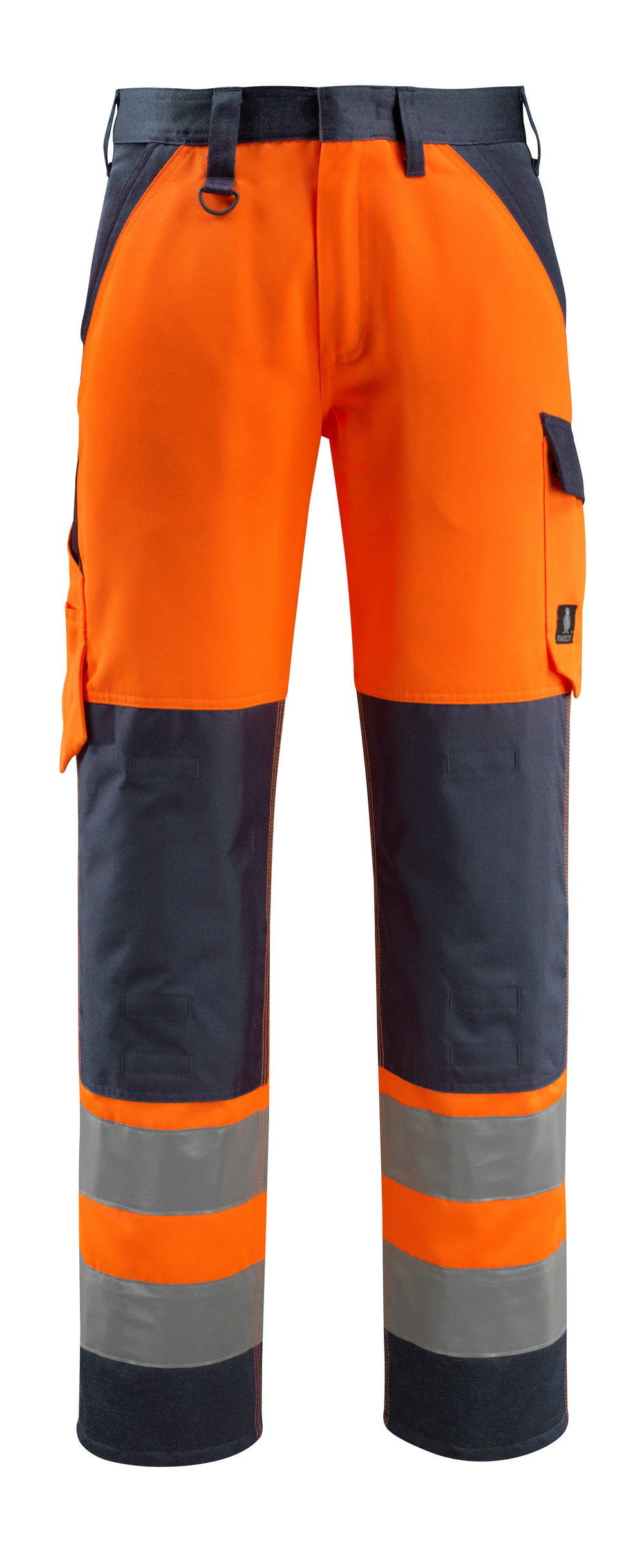 MASCOT-Warnschutz, Warn-Bund-Hose, Maitland,  76 cm, 285 g/m², orange/schwarzblau

