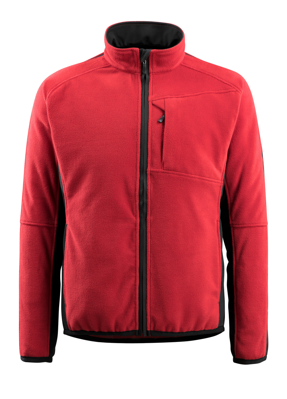 MASCOT-Kälteschutz, Fleecejacke, Hannover, 345 g/m², rot/schwarz