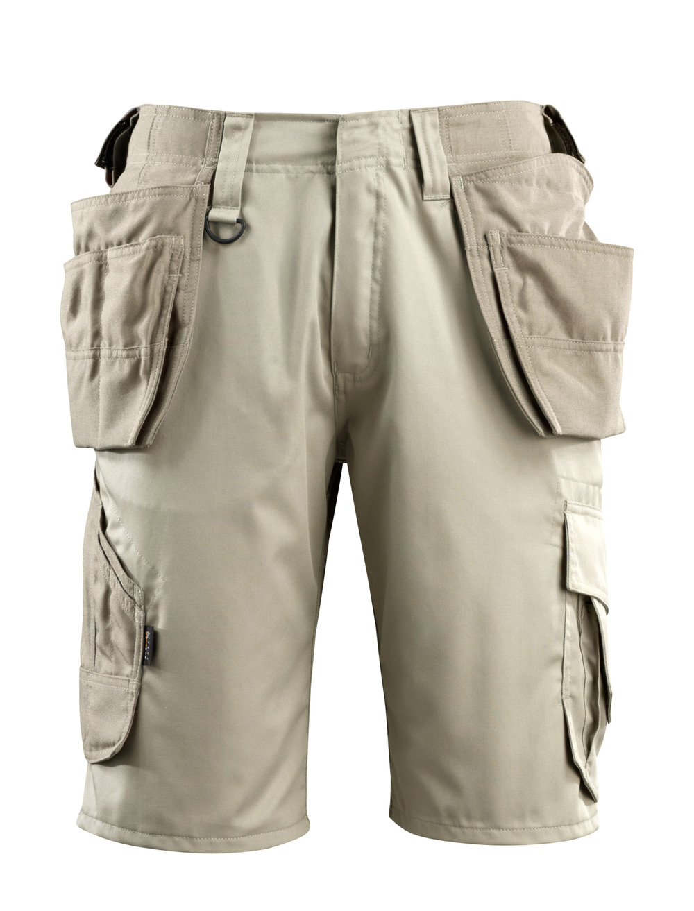 Gr.46 MASCOT-Workwear-Handwerker-Arbeits-Berufs-Shorts, Olot, HARDWEAR, 205 g/m², hellkhaki