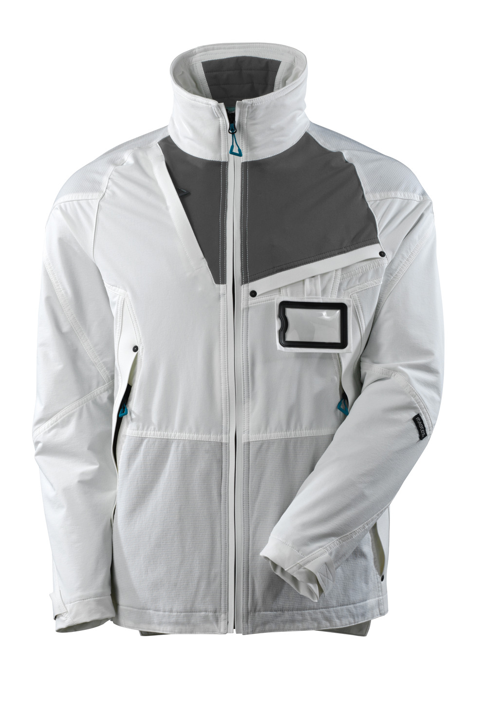 Gr.2XL MASCOT-Arbeitsjacke, 240 g/m², weiß/dunkelanthrazit