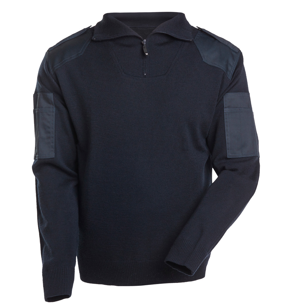 MASCOT-Kälteschutz, Strickpullover, 240 g/m², schwarzblau