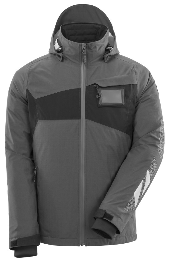 MASCOT-Kälteschutz, Hard Shell Jacke, 115, g/m², dunkelanthrazit/schwarz