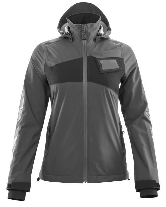 MASCOT-Kälteschutz, Damen Hard Shell Jacke, 115, g/m², dunkelanthrazit/schwarz