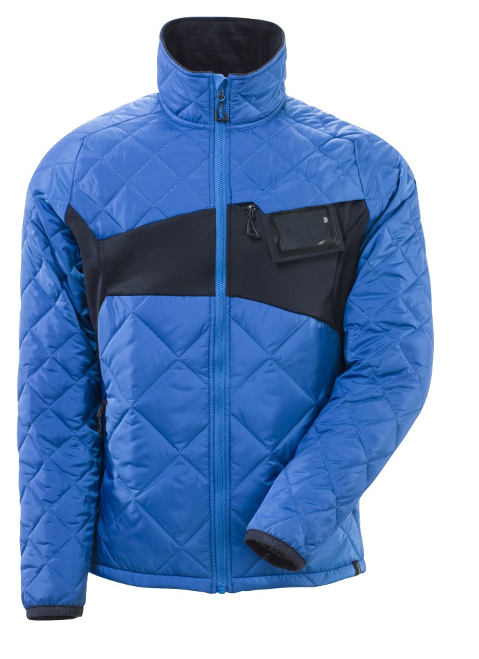 MASCOT-Kälteschutz, Winterjacke, 260 g/m², azurblau/schwarzblau