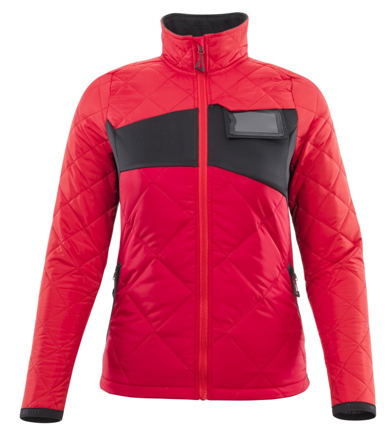 MASCOT-Kälteschutz, Damen Winterjacke, 260 g/m², verkehrsrot/schwarz