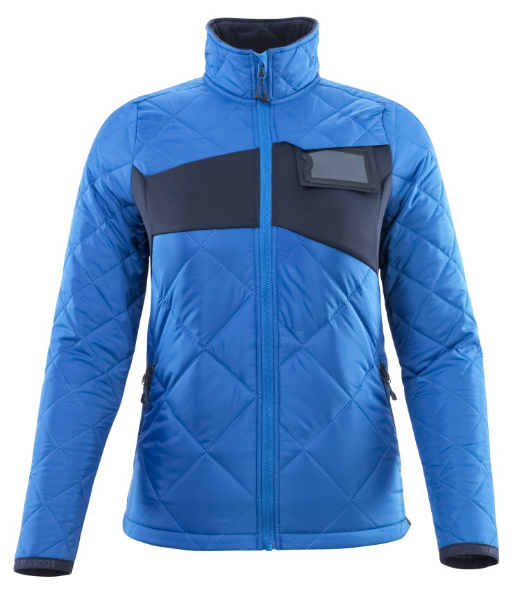 MASCOT-Kälteschutz, Damen Winterjacke, 260 g/m², azurblau/schwarzblau