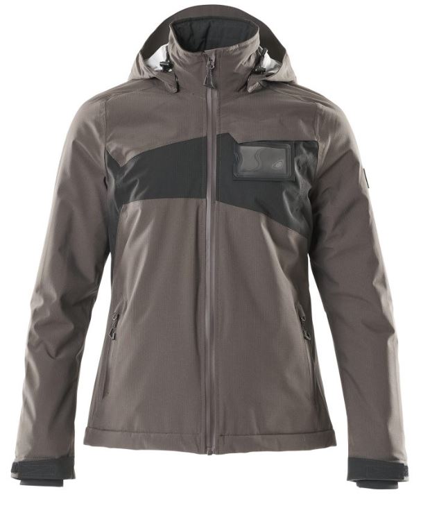 MASCOT-Kälteschutz, Damen Winterjacke, ACCELERATE, 115 g/m², dunkelanthrazit/schwarz