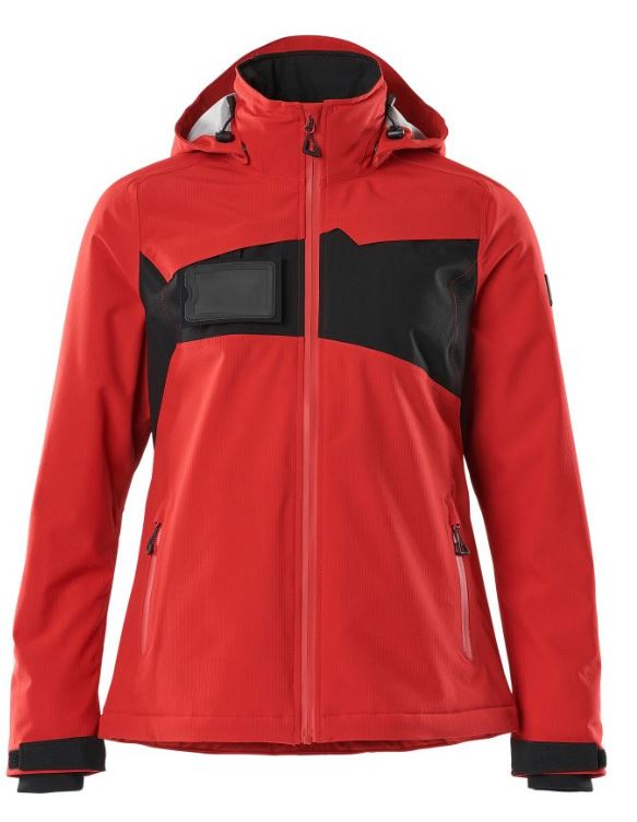 MASCOT-Kälteschutz, Damen Winterjacke, ACCELERATE, 115 g/m², verkehrsrot/schwarz
