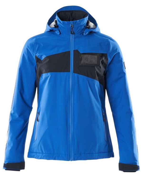 MASCOT-Kälteschutz, Damen Winterjacke, ACCELERATE, 115 g/m², azurblau/schwarzblau