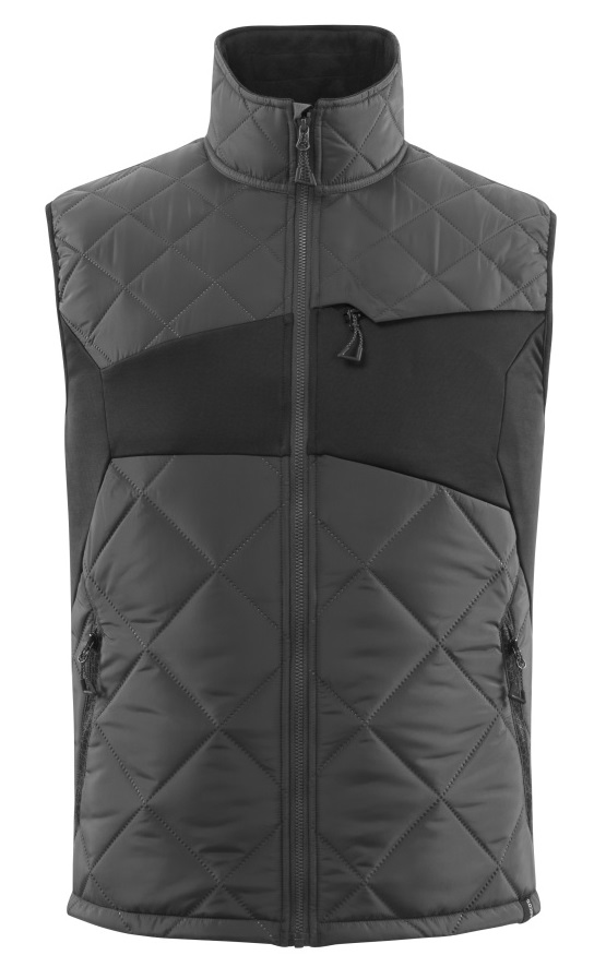 MASCOT-Kälteschutz, Winterweste, 260 g/m², dunkelanthrazit/schwarz