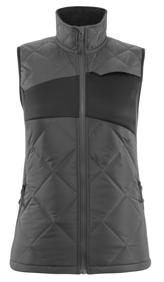 MASCOT-Kälteschutz, Damen Winterweste, 260 g/m², dunkelanthrazit/schwarz