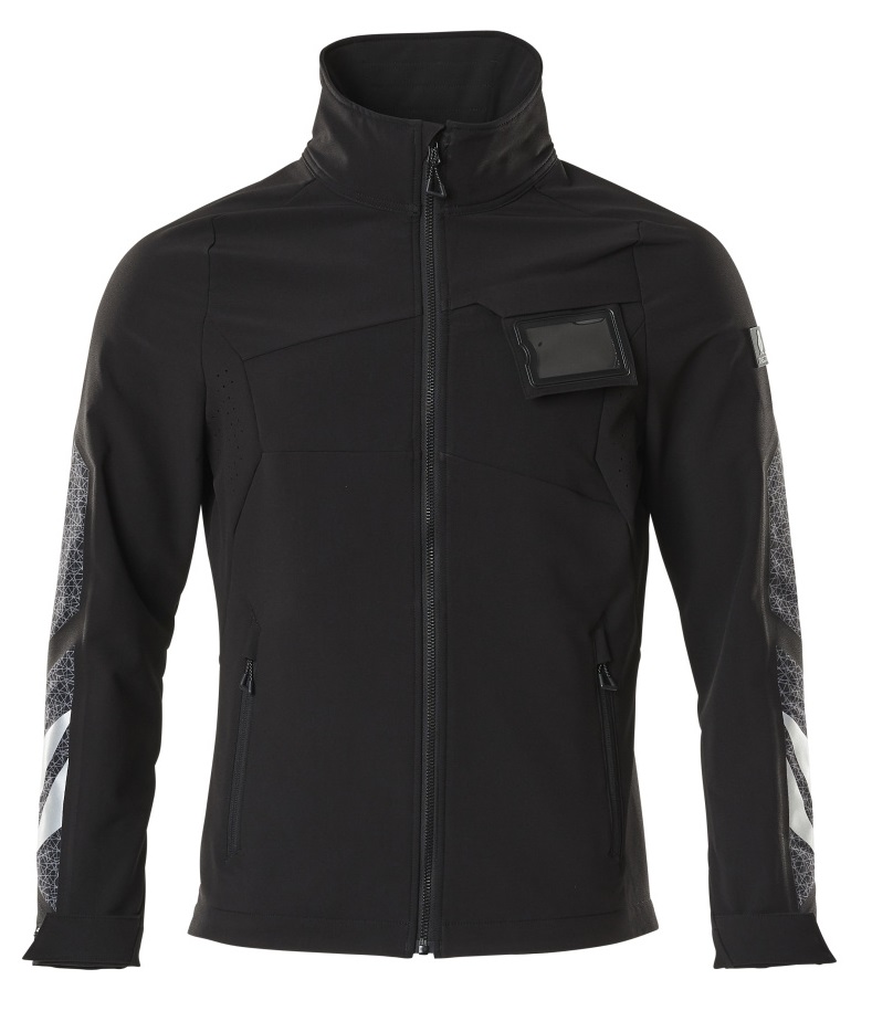 MASCOT-Kälteschutz, Softshell-Arbeitsjacke, 260 g/m², schwarz