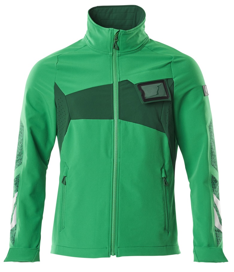 MASCOT-Kälteschutz, Softshell-Arbeitsjacke, 260 g/m², grasgrün/grün