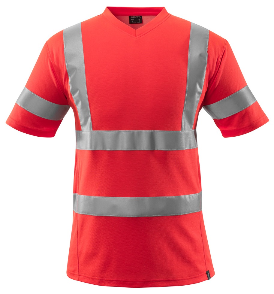 MASCOT-Warnschutz, Warn-T-Shirt, 140 g/m², warnrot

