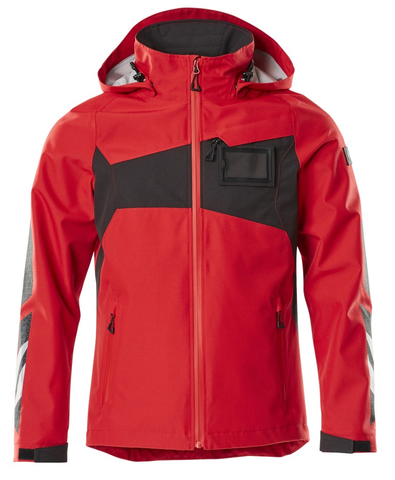 MASCOT-Kälteschutz, Hard Shell Jacke, 210, g/m², verkehrsrot/schwarz