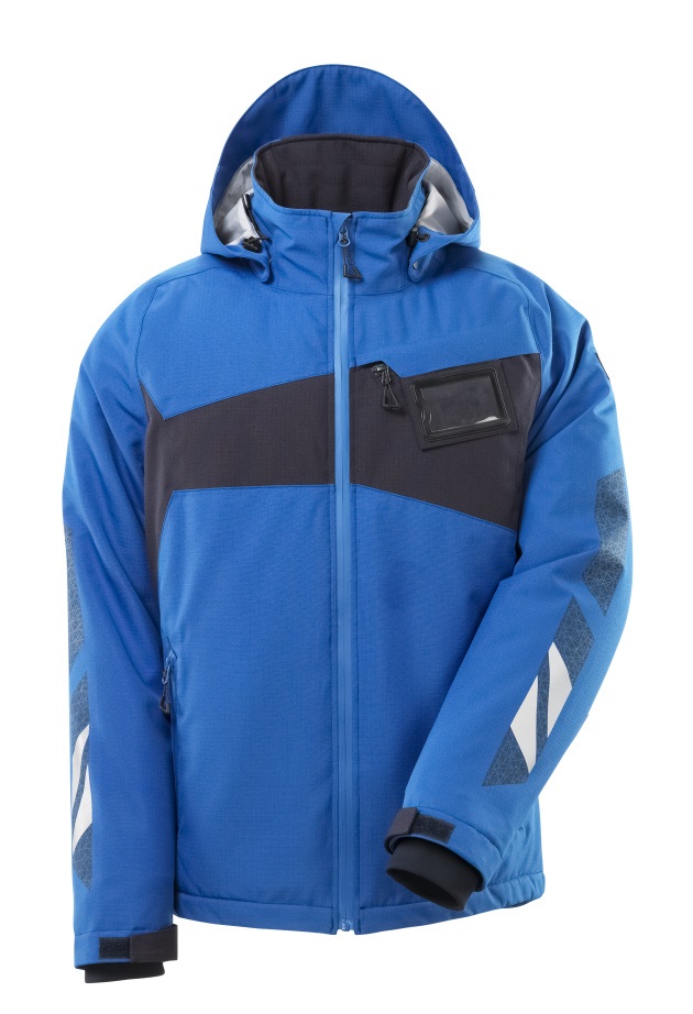 MASCOT-Kälteschutz, Winterjacke, 210 g/m², azurblau/schwarzblau