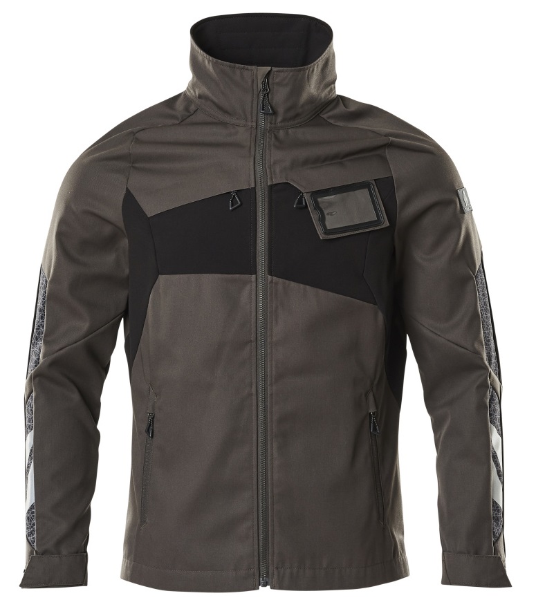 MASCOT-Kälteschutz, Softshell-Arbeitsjacke, 270 g/m², dunkelanthrazit/schwarz