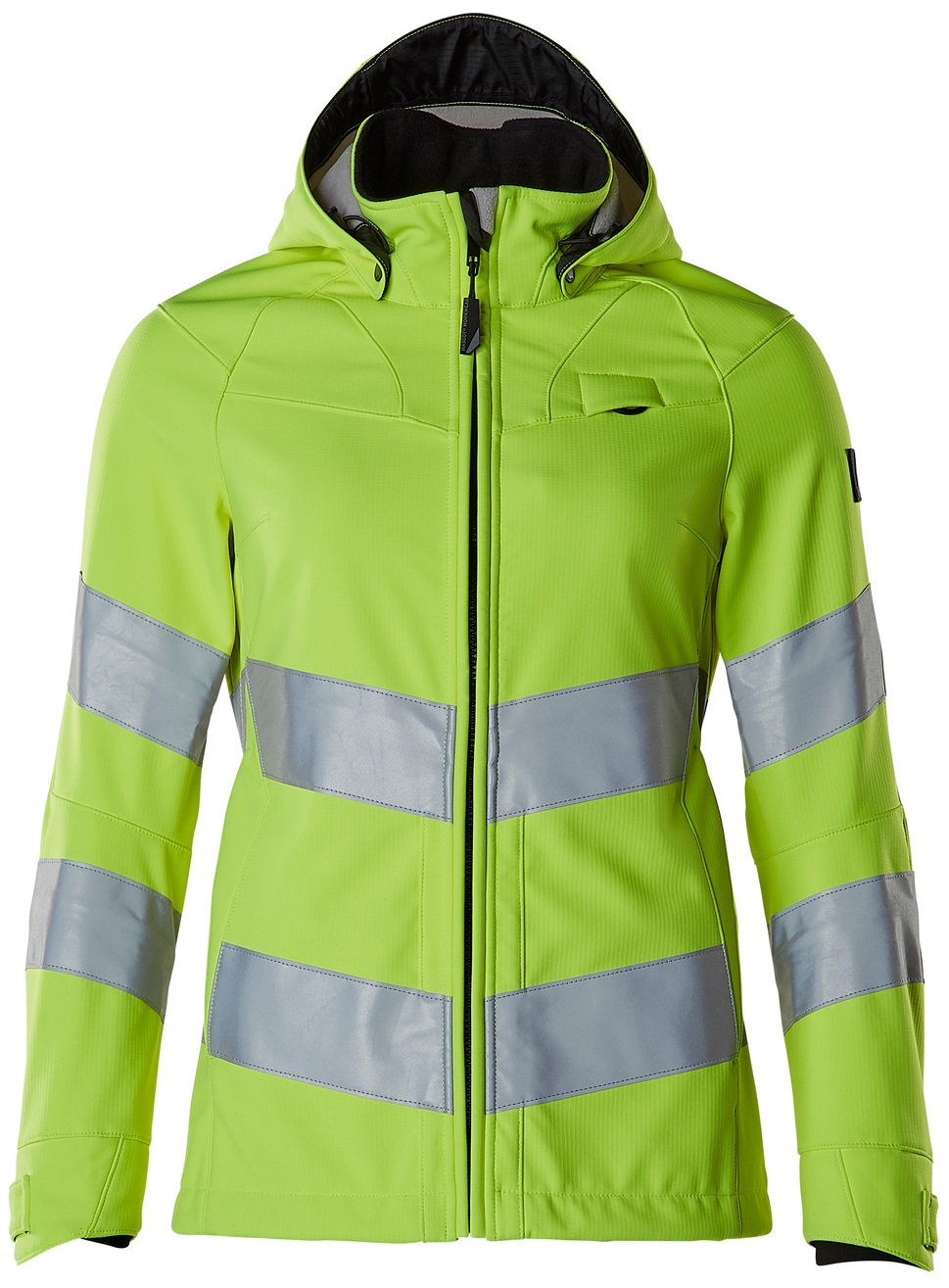 MASCOT-Warnschutz, Damen-Softshell-Warn-Jacke, 360 g/m², warngelb