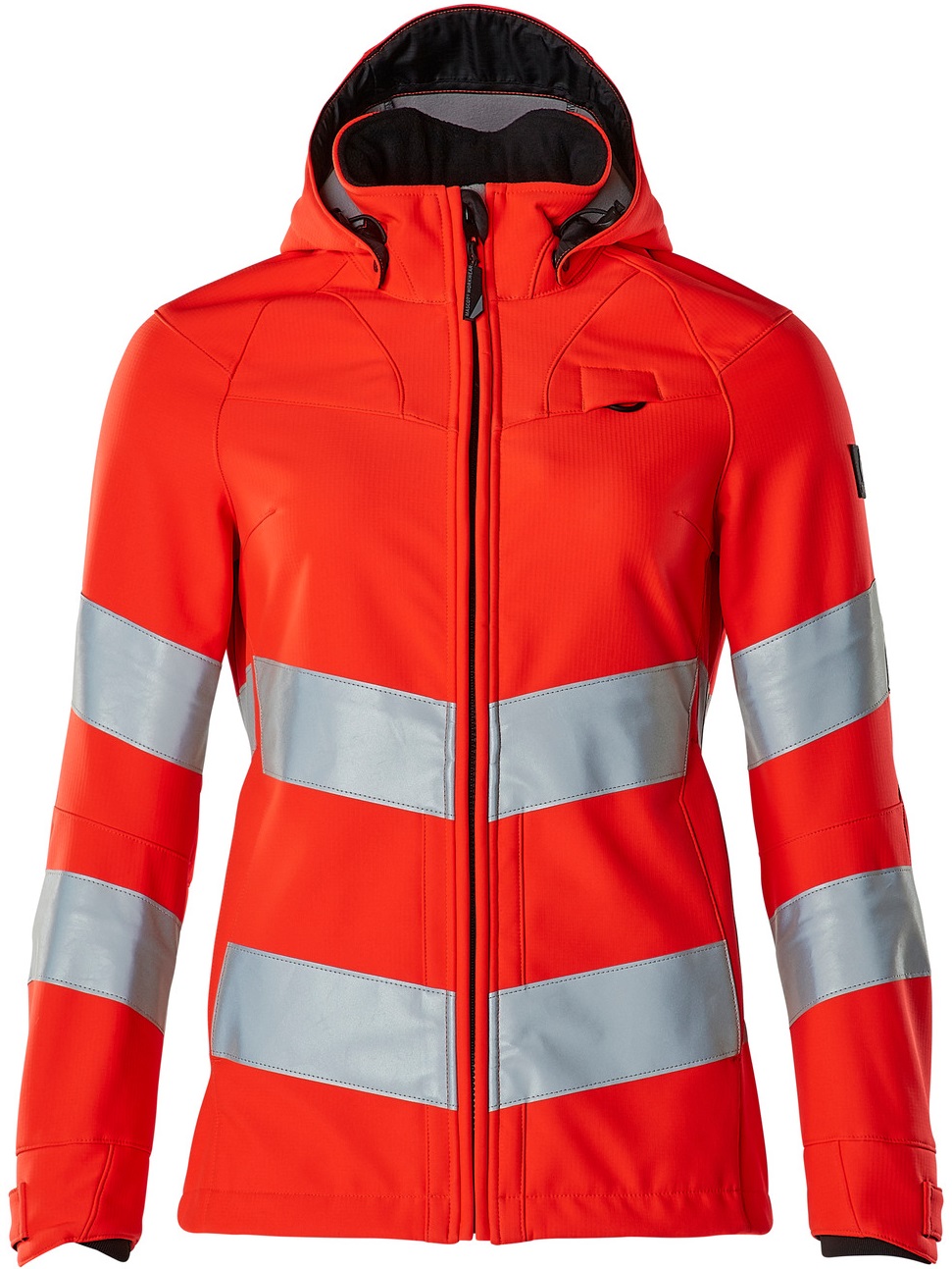 MASCOT-Warnschutz, Damen-Softshell-Warn-Jacke, 360 g/m², warnrot