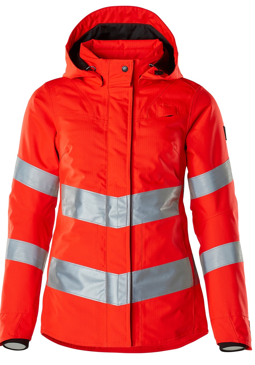 MASCOT-Warnschutz, Damen-Warn-Winterjacke, 210 g/m², warnrot