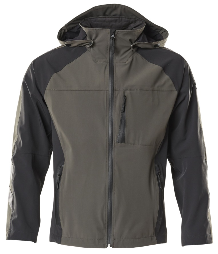 MASCOT-Kälteschutz, Hard Shell Jacke, 200 g/m², dunkelantharzit/schwarz