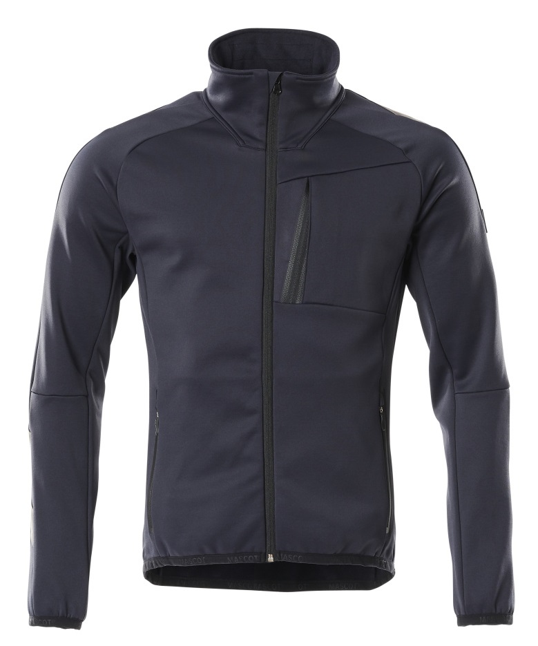 MASCOT-Kälteschutz, Fleecepullover mit Reißverschluß, 260 g/m², schwarzblau