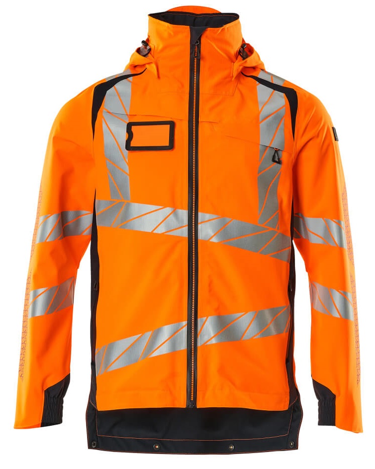 MASCOT-Warnschutz, Warn-Hard Shell Jacke, ACCELERATE SAFE, warnorange/schwarzblau