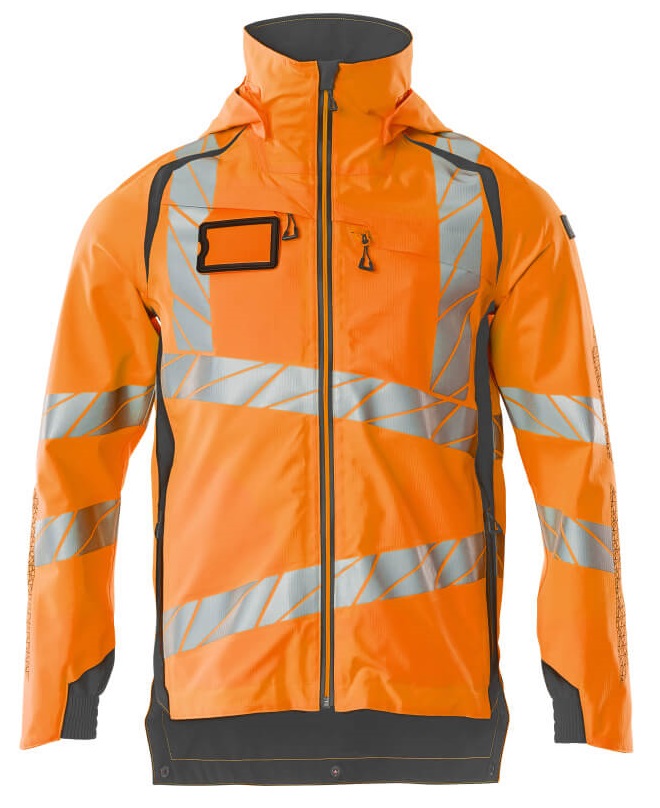 MASCOT-Warnschutz, Warn-Hard Shell Jacke, ACCELERATE SAFE, warnorange/dunkelanthrazit
