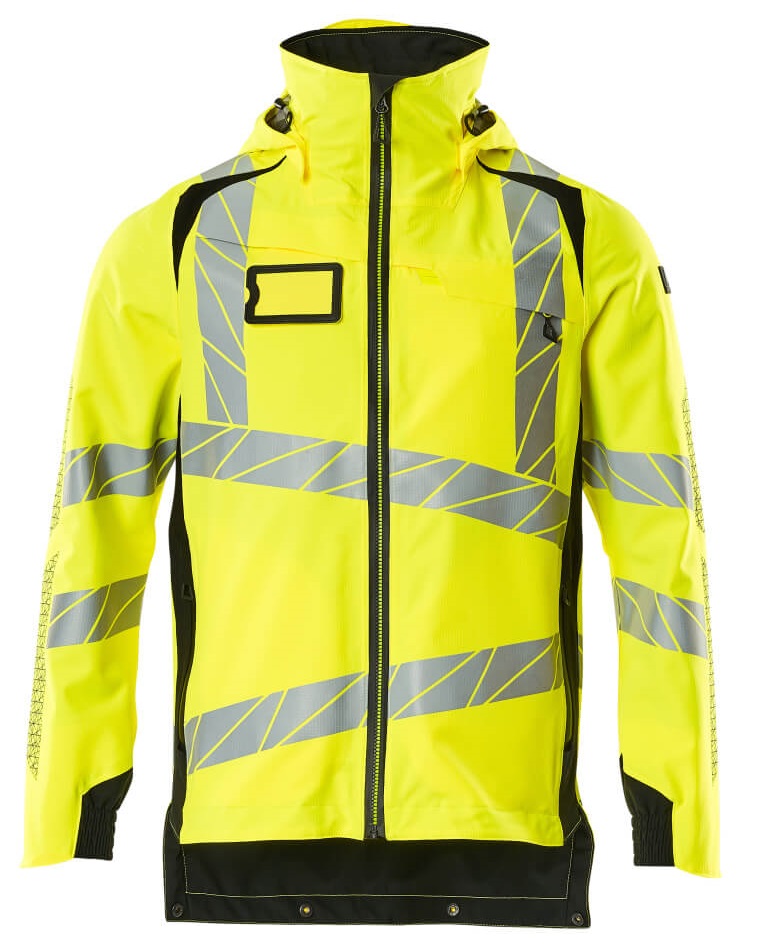 MASCOT-Warnschutz, Warn-Hard Shell Jacke, ACCELERATE SAFE, warngelb/schwarz