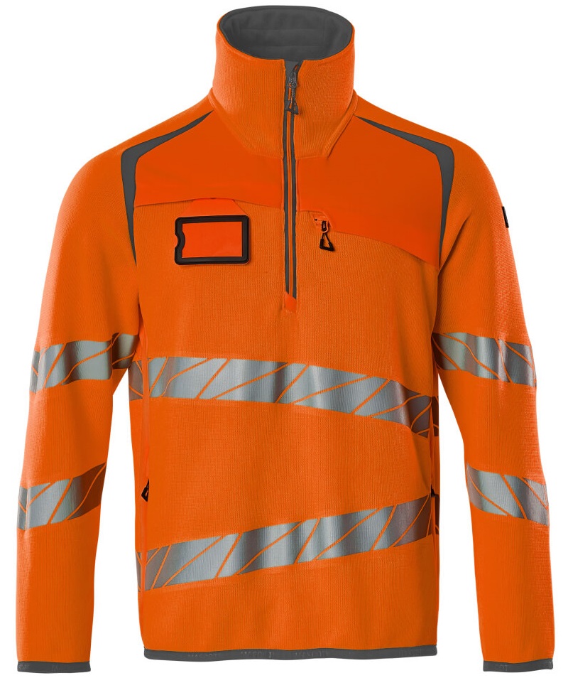 MASCOT-Warnschutz, Warn-Strickpullover, ACCELERATE SAFE, warnorange/dunkelanthrazit