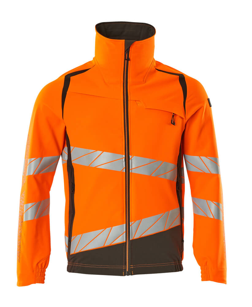 MASCOT-Warnschutz, Warnschutz-Jacke, ULTIMATE STRETCH, warnorange/dunkelanthrazit
