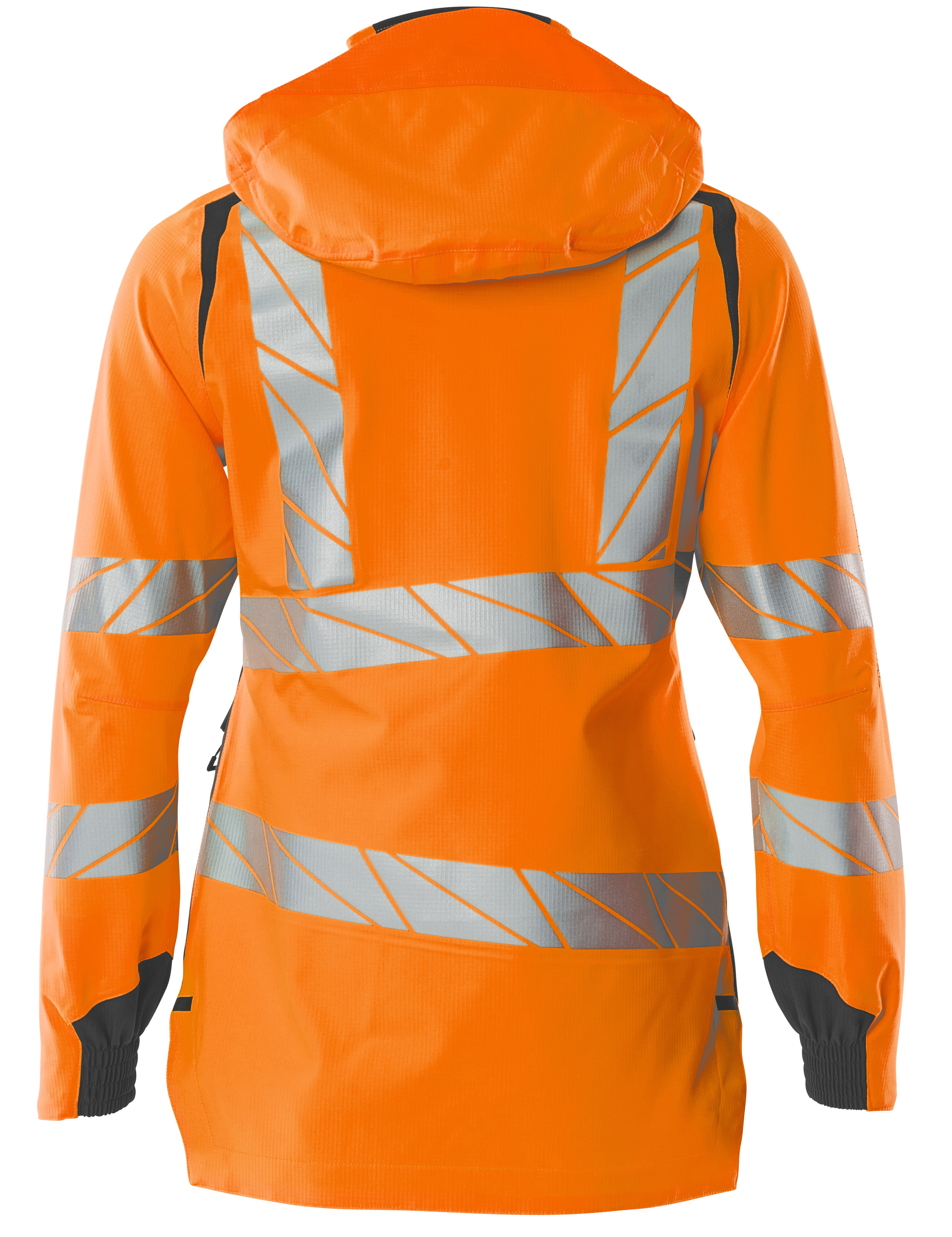 MASCOT-Warnschutz, Warn-Damen Hard Shell Jacke, ACCELERATE SAFE, warnorange/dunkelanthrazit