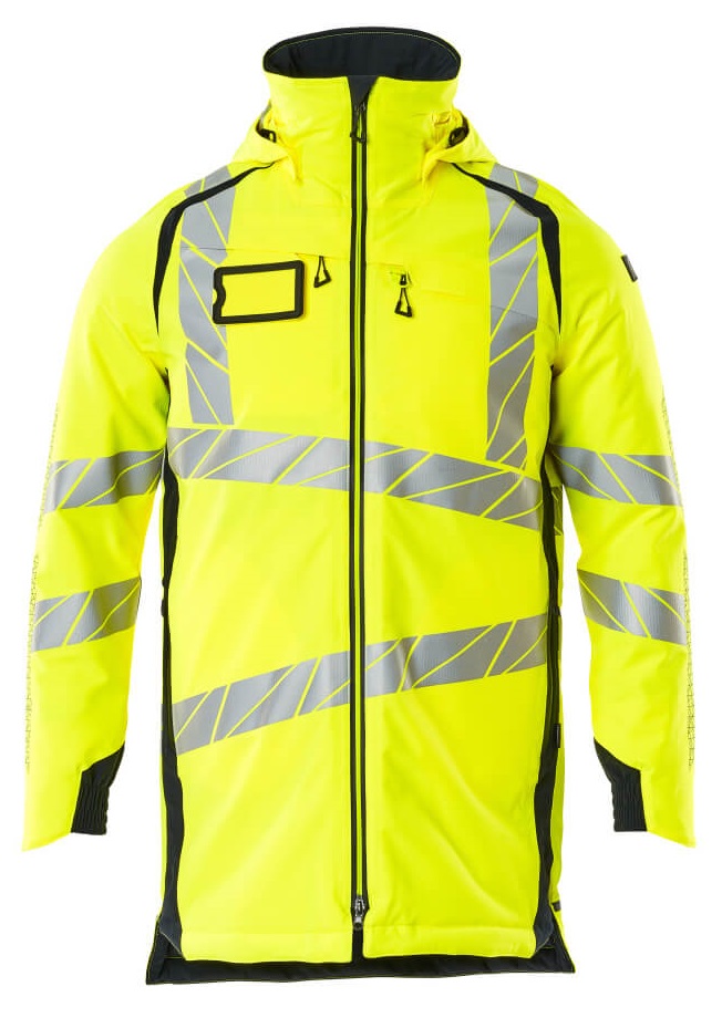 MASCOT-Warnschutz, Warn-Parka, ACCELERATE SAFE, warngelb/schwarzblau